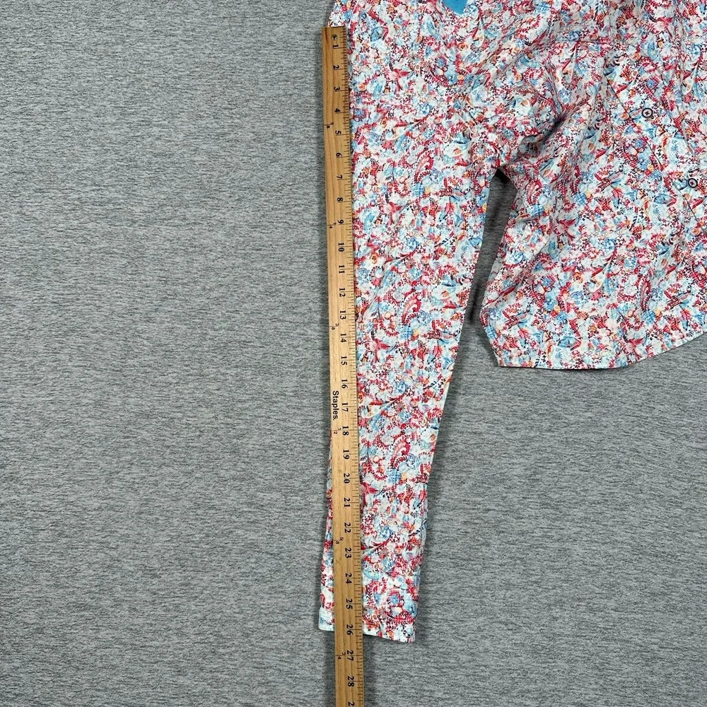 Robert Graham Shirt Mens Large Tailored Kamari Colorful Paisley Long Sleeve NEW